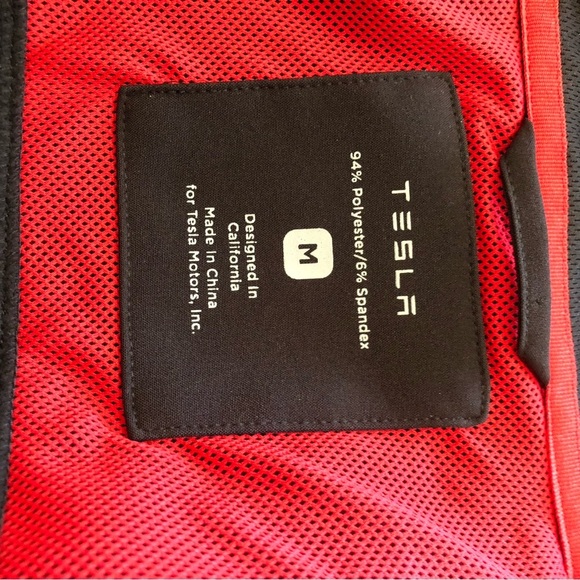 TESLA Women’s M Black Jacket Full zip Soft Shell Employee Corporate Work Wear - Picture 7 of 16